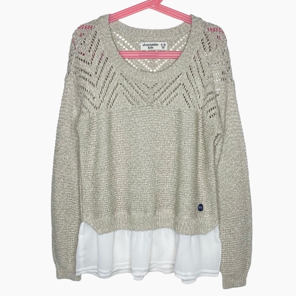 Abercrombie Kids Layered Sweater Top - Picture 7 of 7
